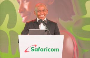 Safaricom CEO Peter Ndegwa.