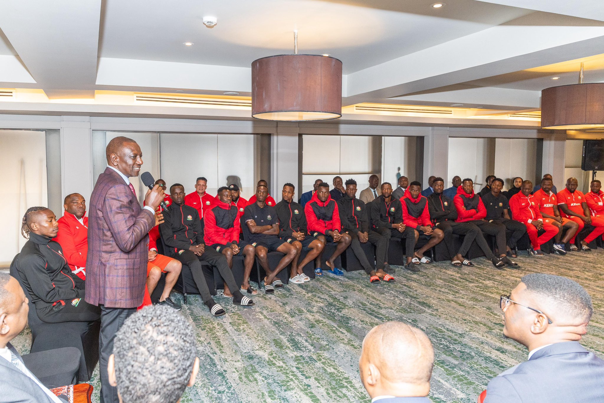 Harambee Stars Set for Millions as Ruto Pledges Ksh2.5M Each for Win over Zambia and Extra Quarter Final Rewards