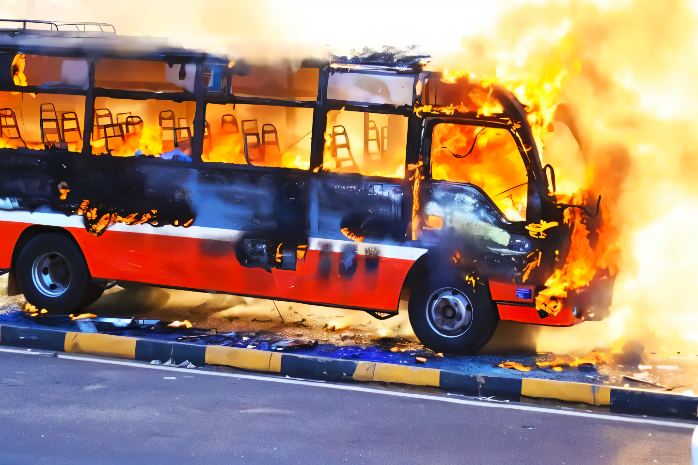 NPS Dismiss Boda Boda Riders Burning PSVs Claims, Blame Criminal Gangs