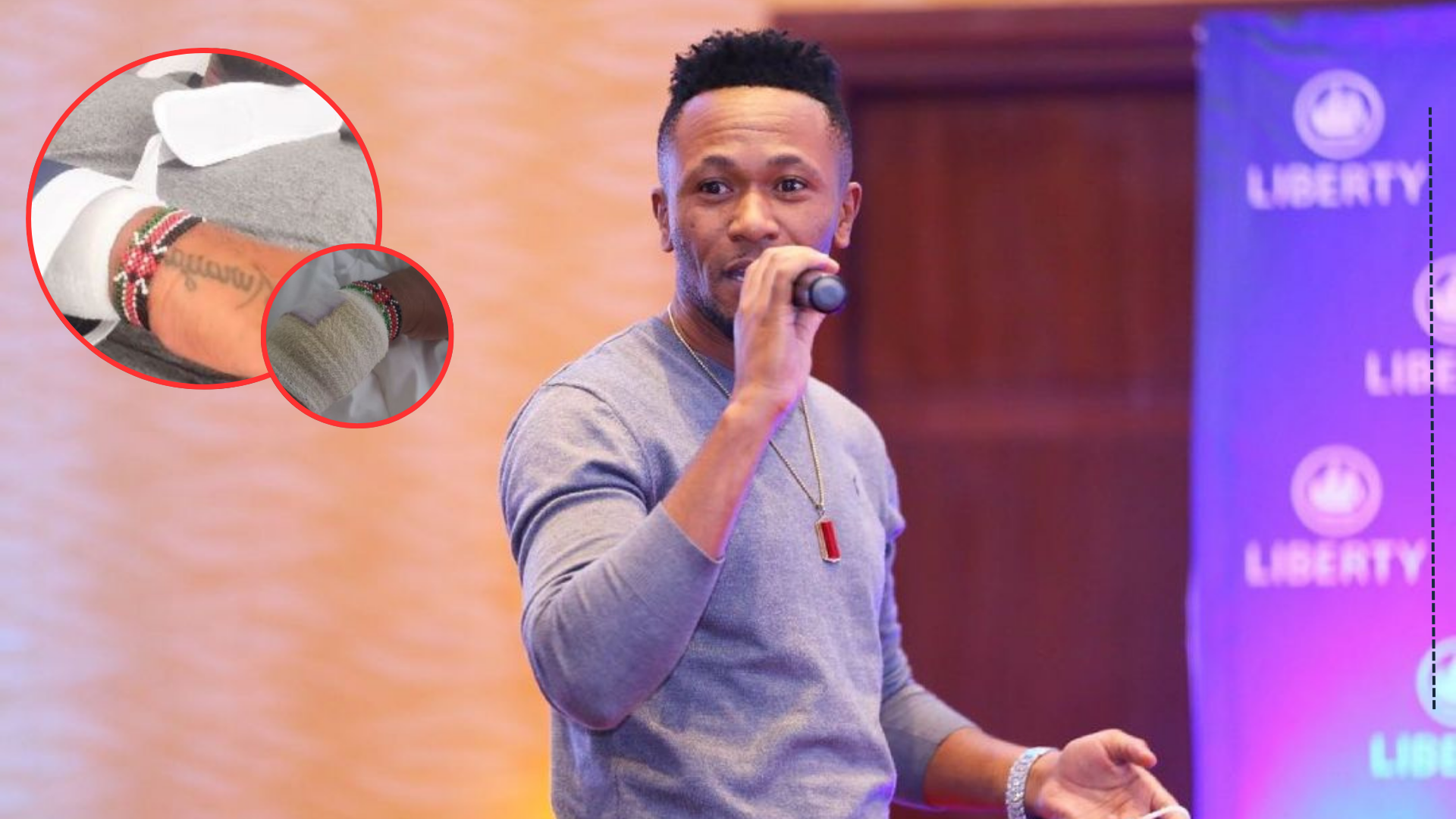 DJ Mo Hospitalised After Panga Attack by Suspected Robbers Near Kenol