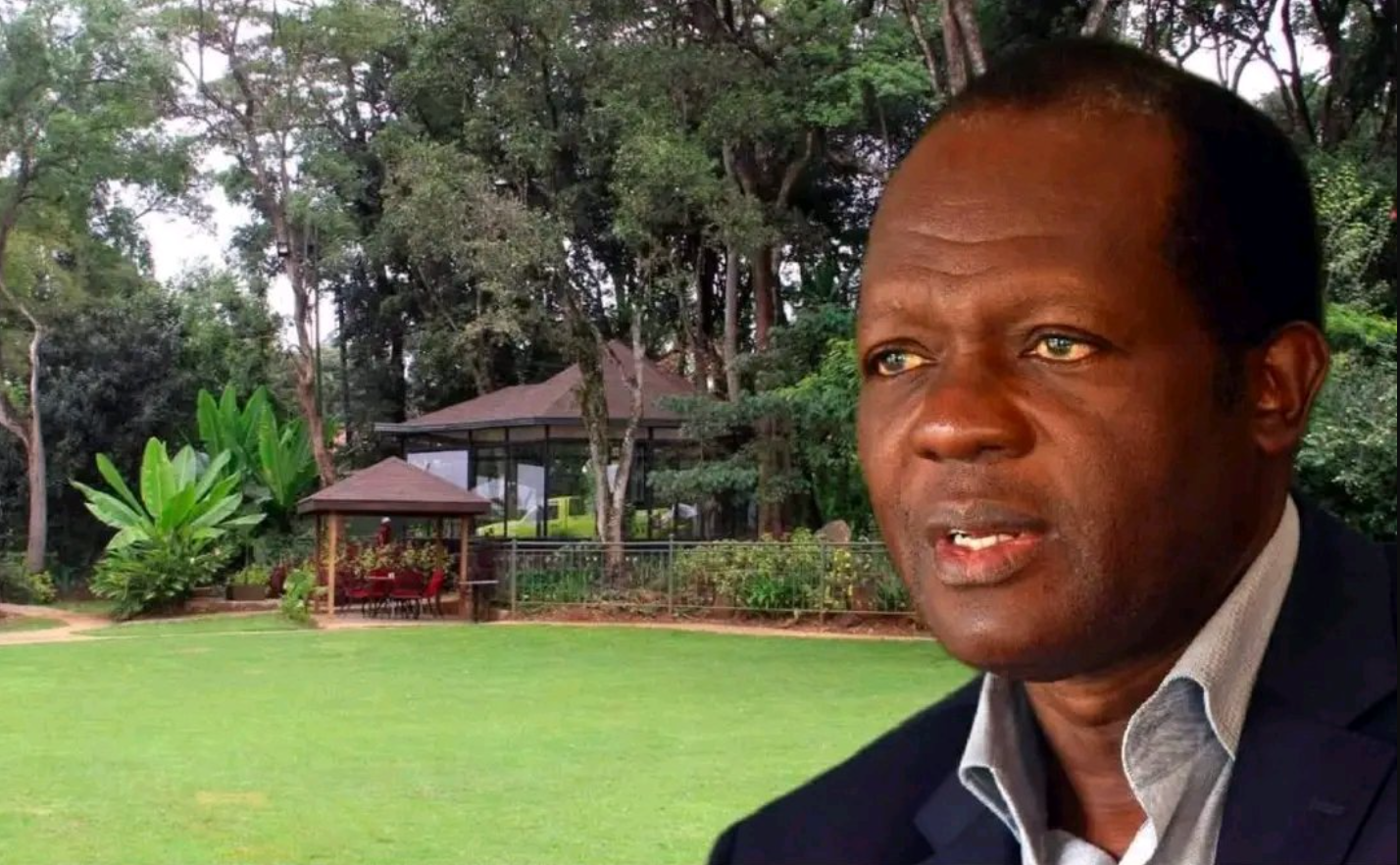 Drama Erupts as Ex CS Raphael Tuju Battles Auctioneers at Karen Property