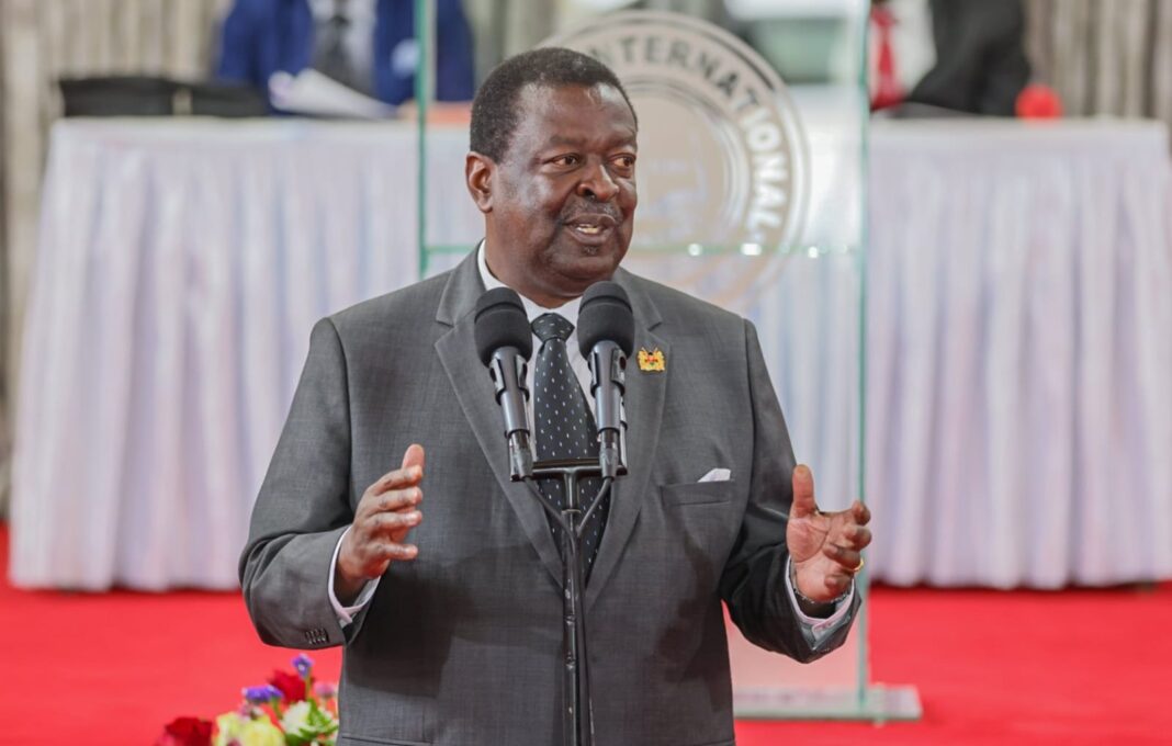 Mudavadi Defends Ksh271M Hire of Trump Allies to Push Kenya’s Agenda in the US