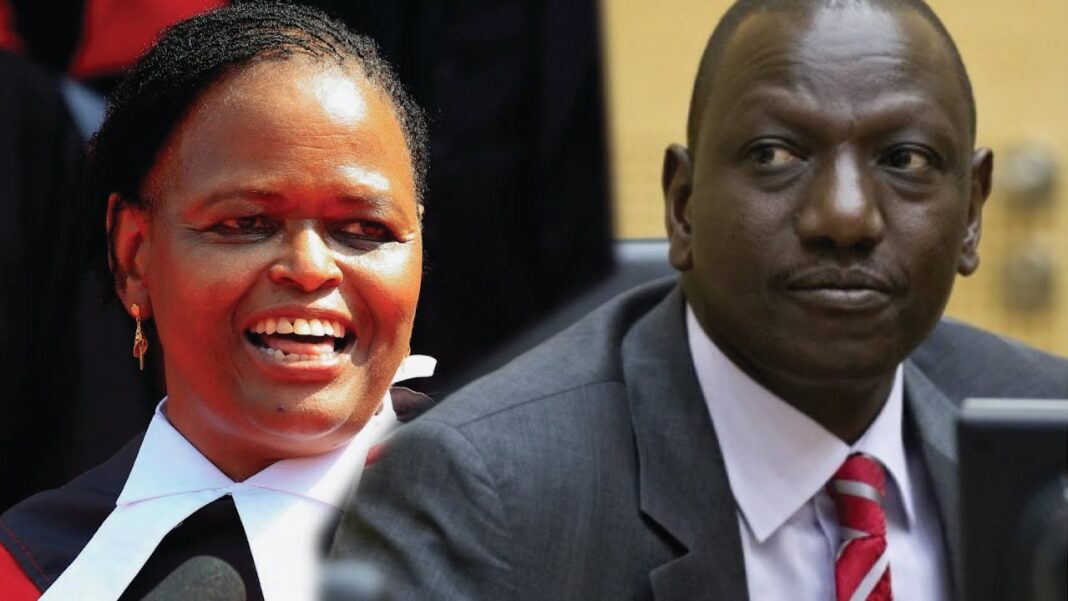 Ruto Blasts Judiciary Over Rulings Against His Projects as CJ Koome Looks On
